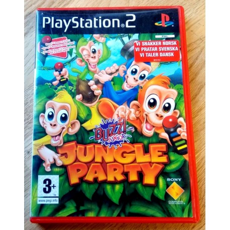 Buzz! Junior - Jungle Party - Vi snakker norsk - Playstation 2