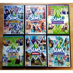The Sims 3 - 6 utvidelsespakker selges samlet! (EA Games) - PC