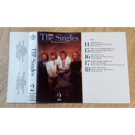 ABBA: The Singles - The First Ten Years - 2 (kassett)