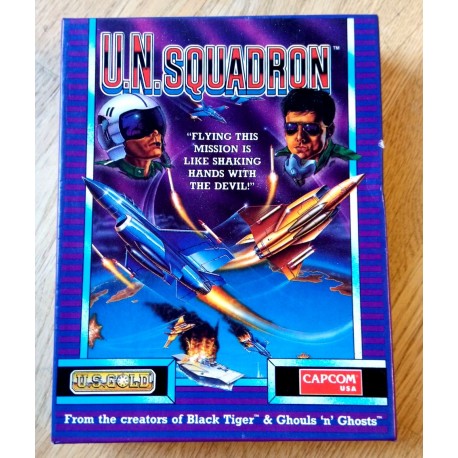 U.N. Squadron (U.S. Gold / Capcom USA) - Commodore 64 / 128