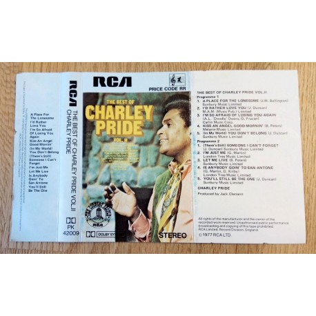 The Best of Charlie Pride Vol. II (kassett)