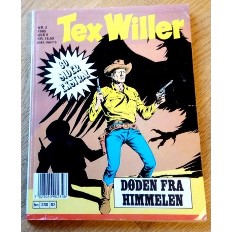Tex Willer: 1990 - Nr. 2 - Døden fra himmelen
