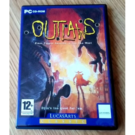Outlaws - First Person Shooter in the Old West (LucasArts Classic) - PC