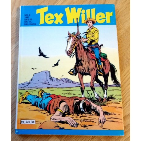 Tex Willer: 1987 - Nr. 8 - Ildvognen