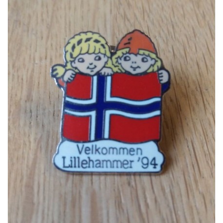 Pin: Velkommen - Lillehammer 1994 - OL
