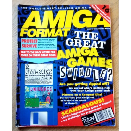 Amiga Format: 1994 - March - The Great Amiga Games Swindle?