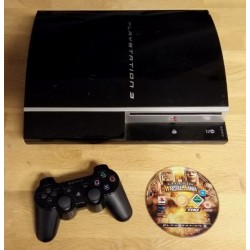 Playstation 3: Komplett konsoll med WWE Legends of WrestleMania