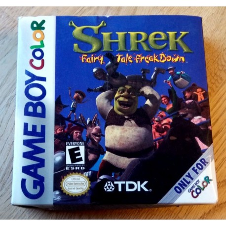 Nintendo GBC: Shrek - Fairy Tale Freakdown (TDK)