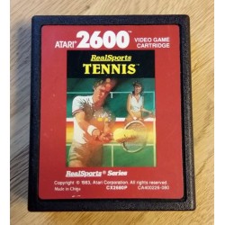 Atari 2600: RealSports Tennis (cartridge)