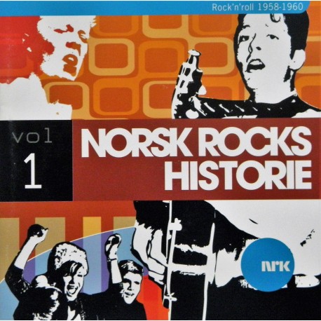 Norsk Rocks Historie- 1- 1958-1960 (CD)