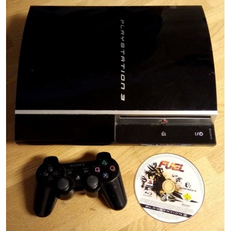 Playstation 3: Komplett konsoll med Fuel - 40 GB