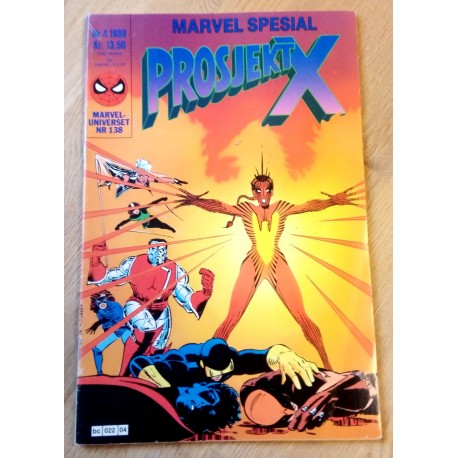 Marveluniverset: 1989 - Nr. 4 - Prosjekt X (138)