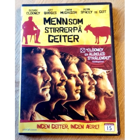 Menn som stirrer på geiter (DVD)