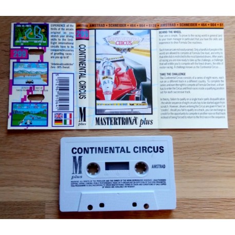 Continental Circus (Mastertronic Plus) - amstrad