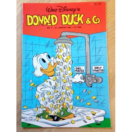 Donald Duck & Co: 1984 - Nr. 5 - Med vedlegg midt i bladet