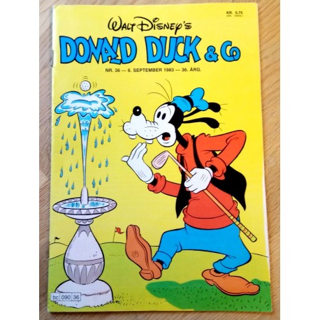 Donald Duck & Co: 1983 - Nr. 36 - Med vedlegg midt i bladet