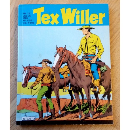 Tex Willer: 1983 - Nr. 12 - De mektige faller