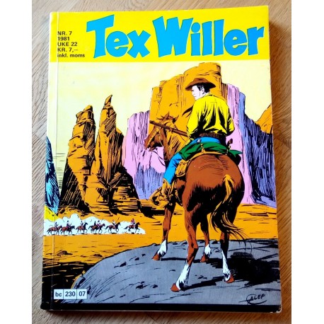 Tex Willer: 1981 - Nr. 7 - Heltene i Devil Pass
