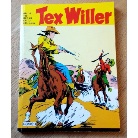 Tex Willer: 1981 - Nr. 14 - De fire rømlingene