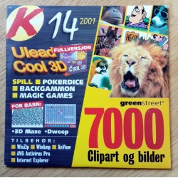 Komputer for alle: Cover-CD - 2001 - Nr. 14 - Ulead Cool 3D