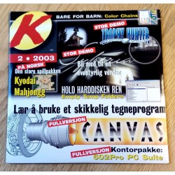 Komputer for alle: Cover-CD - 2003 - Nr. 2 - Canvas
