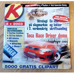 Komputer for alle: Cover-CD - 2003 - Nr. 8 - Fonter og cliparts
