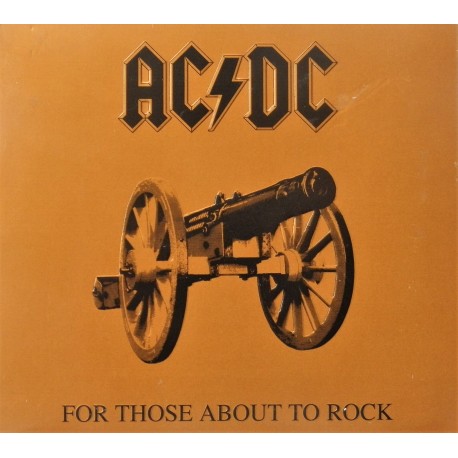AC/DC- For Those About To Rock (CD)