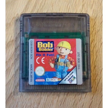 GameBoy Color: Bob the Builder - Fix it Fun! (SCN)