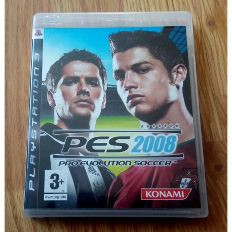 Playstation 3: PES 2008 - Pro Evolution Soccer (Konami)