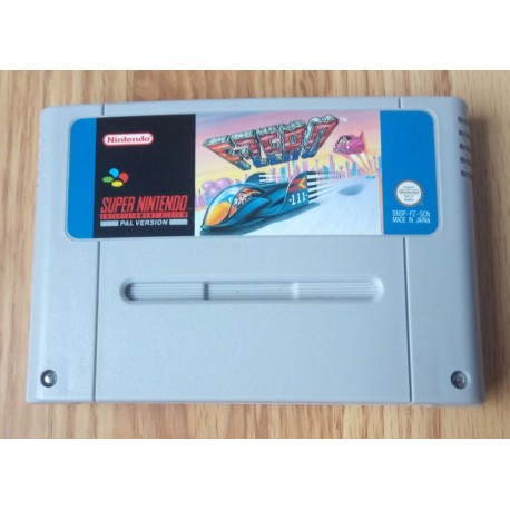 Super Nintendo: F-Zero (cartridge)