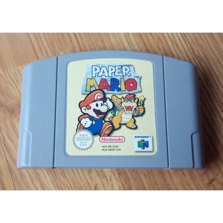 Nintendo 64: Paper Mario (cartridge)