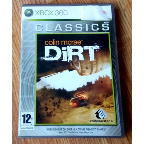 Xbox 360: Colin McRae Dirt (Codemasters)