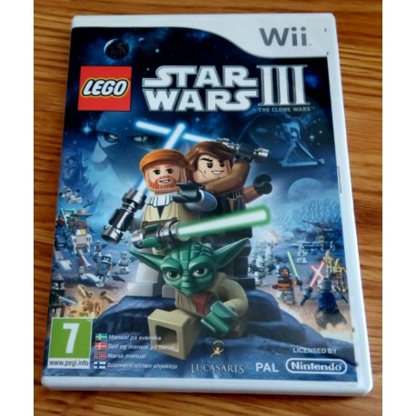 Nintendo Wii: Star Wars III - The Clone Wars (LucasArts)