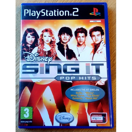 Disney Sing It Pop Hits - Playstation 2