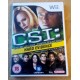 Nintendo Wii: CSI: Crime Scene Investigation - Hard Evidence (Ubisoft)