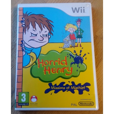 Nintendo Wii: Horrid Henry - Missions of Mischief (Asylum Entertainment)