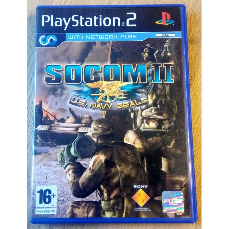 Socom Ii U S Navy Seals Zipper Interactive Playstation 2 O Briens Retro Vintage