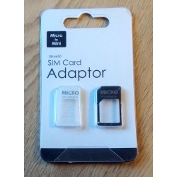 SIM Card Adaptor - Micro to Mini