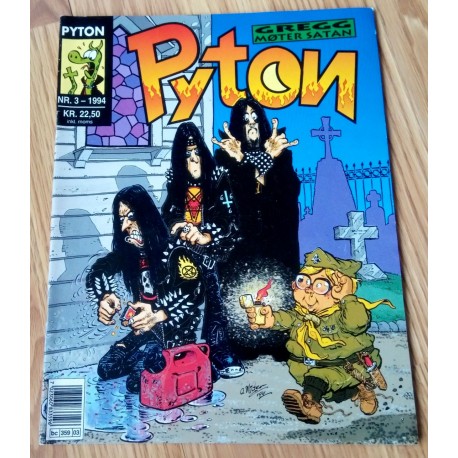 Pyton: 1994 - Nr. 3 - Gregg møter Satan