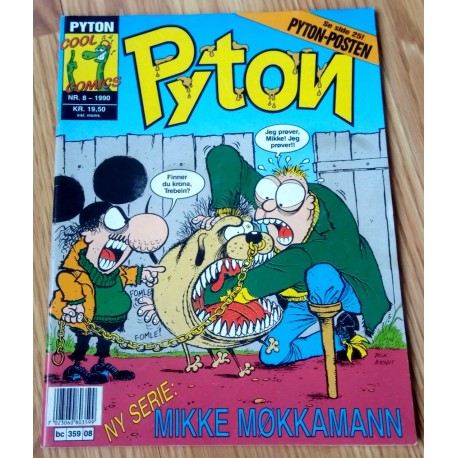 Pyton: 1990 - Nr. 8 - Mikke Møkkamann