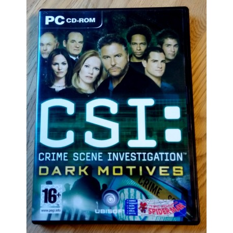 CSI: Crime Scene Investigation - Dark Motives (Ubisoft) - PC