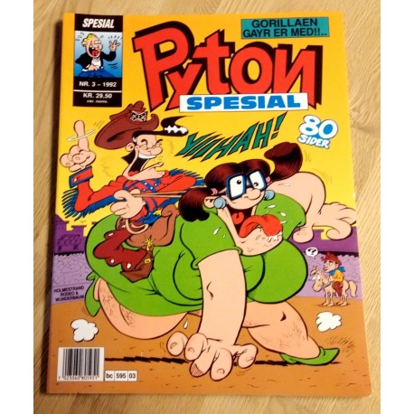 Pyton Spesial: 1992 - Nr. 3 - Holmestrand Rodeo & Wunderbaum