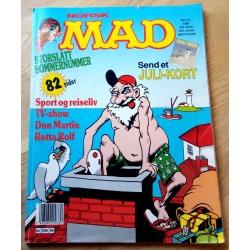 Norsk MAD: 1990 - Nr. 6/7 - Med Juli-kort i bladet!