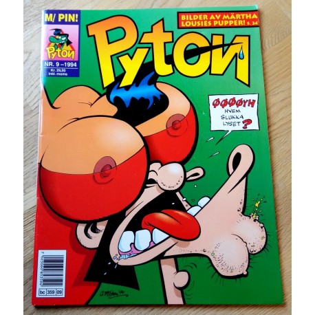 Pyton: 1994 - Nr. 9 - Øøøøyh hvem slukka lyset?
