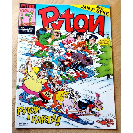 Pyton: 1990 - Nr. 1 - Pyton i farta!