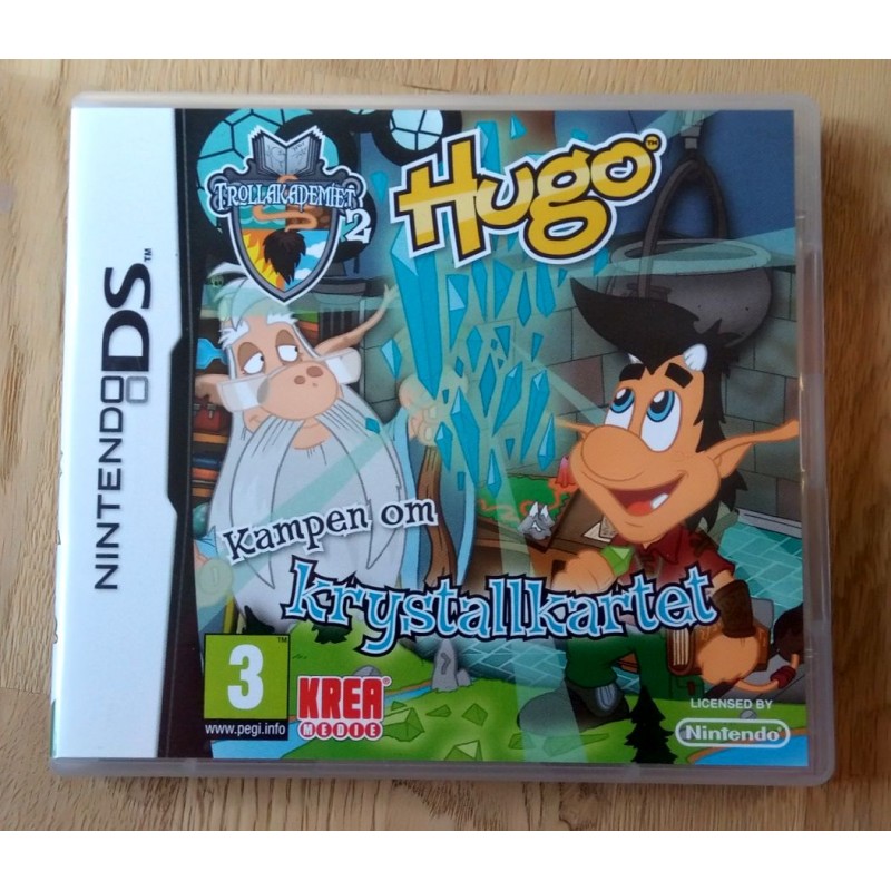 Nintendo DS: Hugo - Kampen om krystallkartet Medie) - O'Briens Retro & Vintage