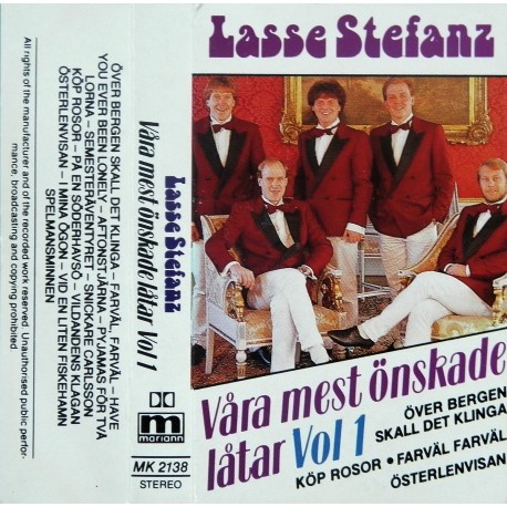 Lasse Stefanz- Våra mest önskade låtar Vol 1