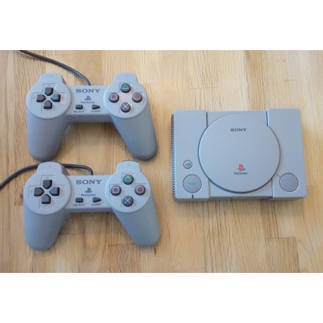 Sony Playstation Classic - Mini-konsoll med to håndkontrollere