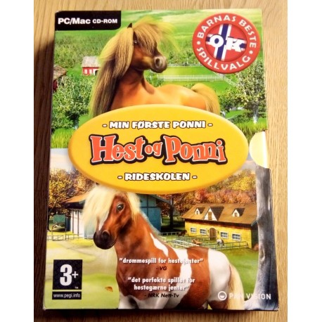 Hest og Ponni - Min første ponni og Rideskolen (Pan Vision) - PC