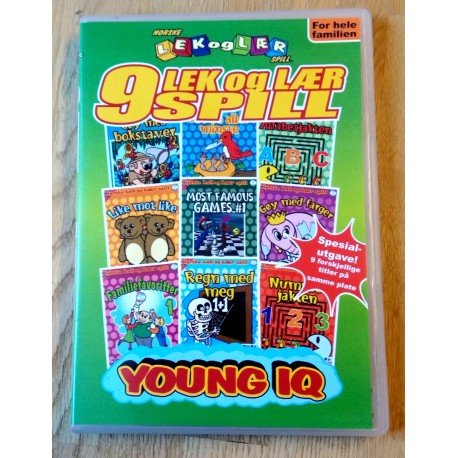9 Lek og lær spill - Young IQ - PC
